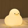 Cute Duck Night Light Soft Silicone Light USB Charging Fun Desk Lamp Can Be a Housewarming Gift or Birthday Gift