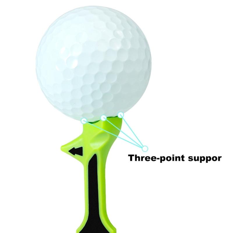 5Pcs Adjustable Golf Ball Tees Training Equipment 10 Degree Tilt Golf Tees for Golfers Golf Ball Holder Easy To Use