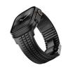 Silicone TPU Strap for Apple Watch Band Ultra 3 49mm 46mm 45mm 44mm Titanium Color Bracelet for IWatch Series 11 10 9 8 SE 7 6 5
