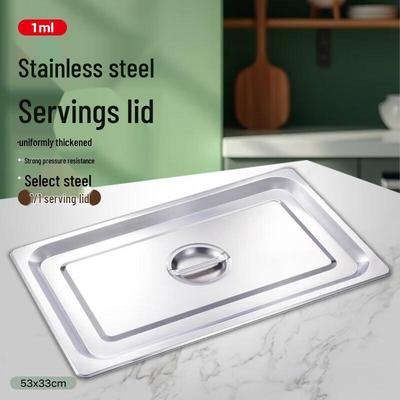 Edelstahl-Lebensmittelbehälterdeckel