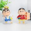 6 Stück/Set Anime Crayon Shin-Chan Figur Spielzeug Kartoffel-Serie Anime Figuren Peripherie Sammlermodell Puppe Geschenk für Fans