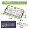 550-1780pcs Metric & Imperial Spring Lock Washers Set, M2-M12, 4#-1/2, Boxed