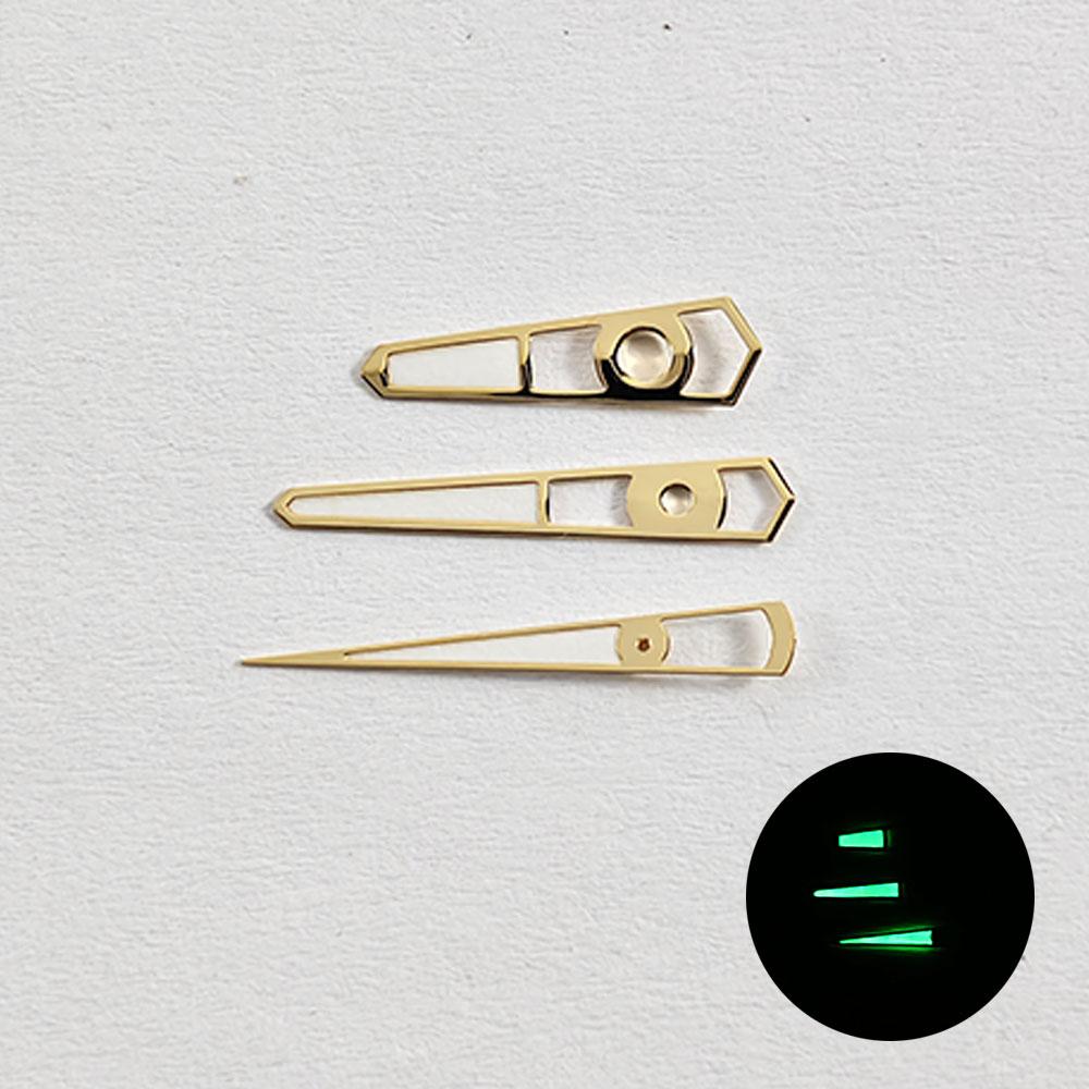 NH35 Watch Hands NH34 NH35A NH36 7S36 4R36 8*12*12.5mm High Quality Green Luminou Needle Gold Silver Rose Gold Pointers