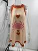 2025 European & American Printed Linen Sleeveless Mini Dress for Women