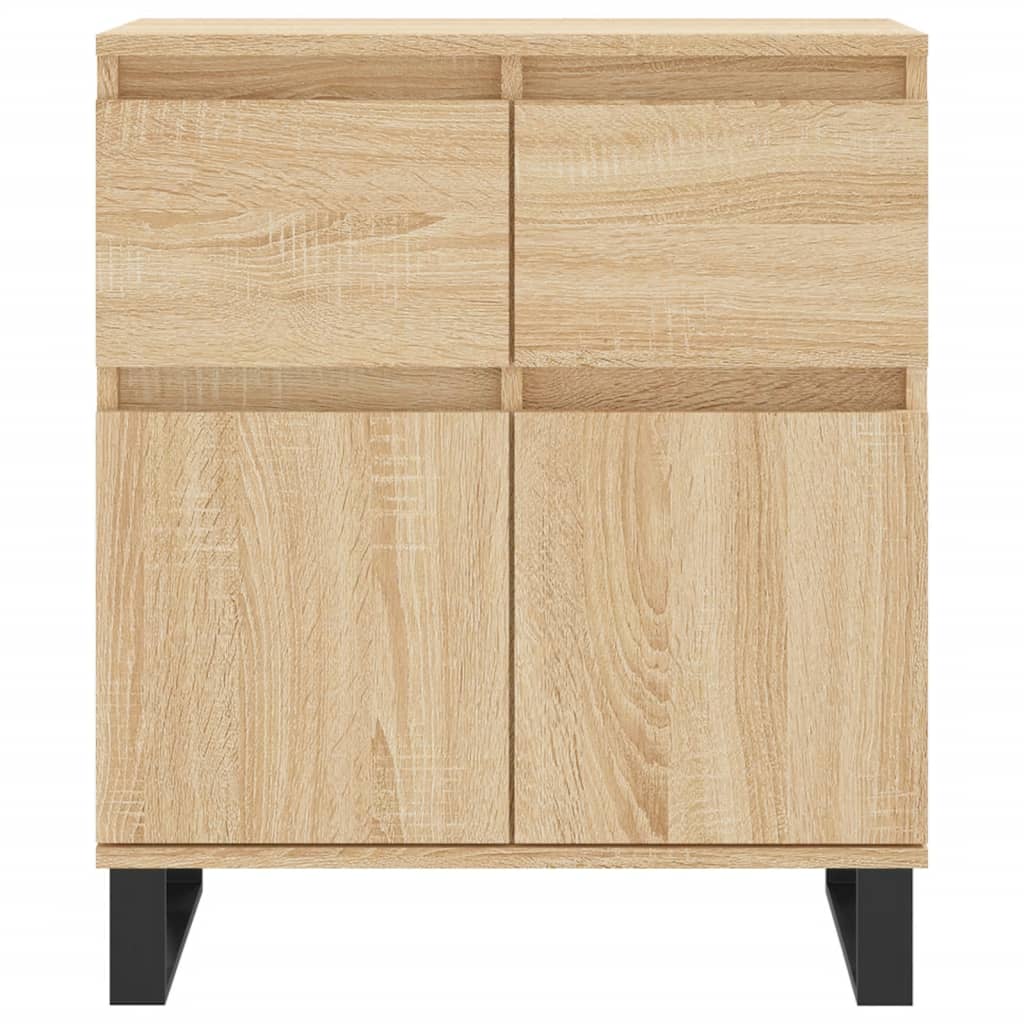Chest of Drawers, Sonoma Oak, 60X35X70 Cm, Wood-based Material
