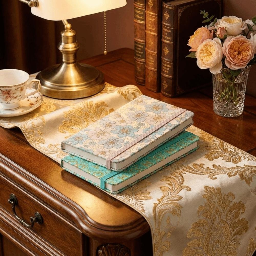 A6/A5 Elastic Band Notebook Thick Paper Pocket Notebook Stylish Vintage Journal Desk Use