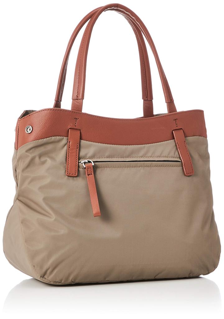 Tote Recycled Round Size Beige [Isaac] Bag, Nylon, Tote, S, Women's,