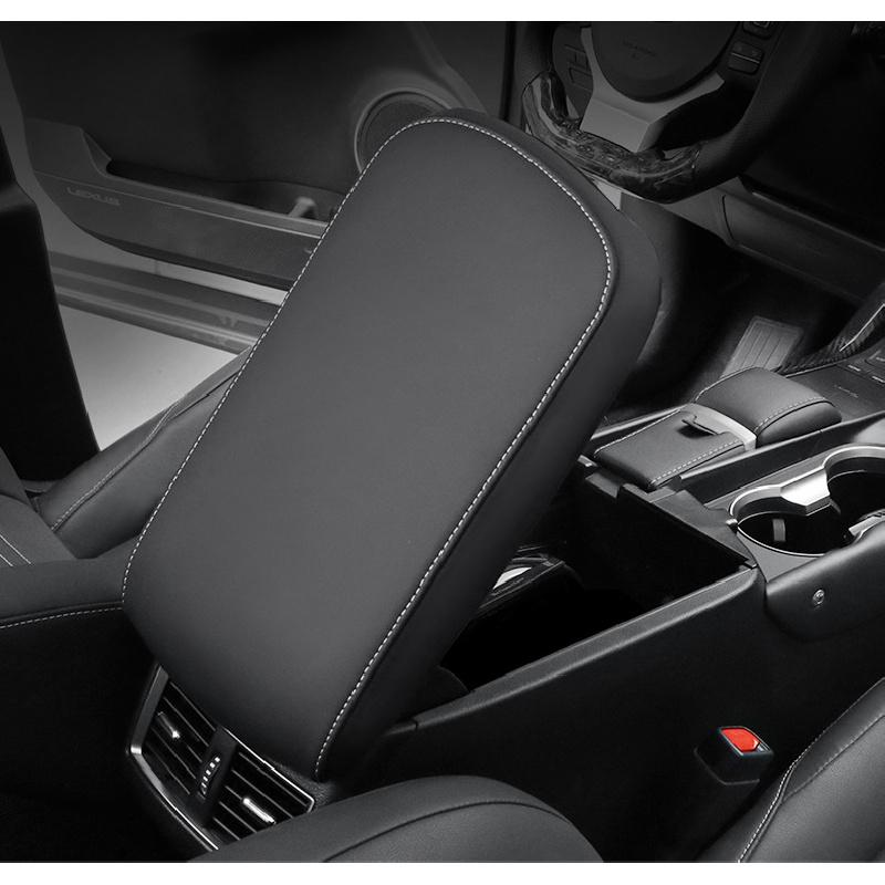 For 2015-2018 Lexus Nx200 200T 300H Top Center Armrest Surface Case Cover Black