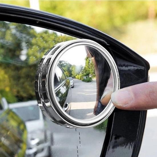 HD 360° Adjustable Wide-Angle Blind Spot Mirror, Universal for Car Safety