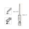 1/2pcs Security Torx Bit 1/4" Hex Shank 2" Long T6-T40 Magnetic Tamper Resistant Star Bits Screwdriver Torx Head with Hole