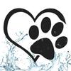 Dog Paw Waterproof Car Sticker Cute Dog Cat Paw Paw Sticker Heart Car Window