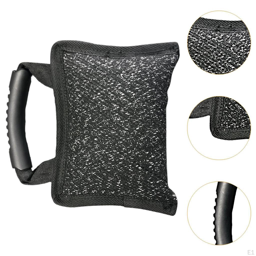 Dog Bite Pillow with Handle Pet Supplies Equipment Durability Practical Biting Toy Interactive Tug