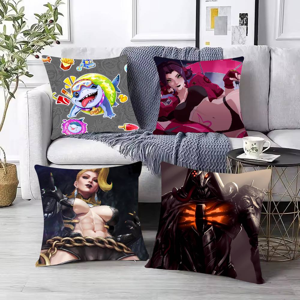 Multiplayer Battle M-MarvelS Game Rivals Cushion Cover Decor Home Throw Pillow Covers For Couch Camping Pillow Cover Decorations