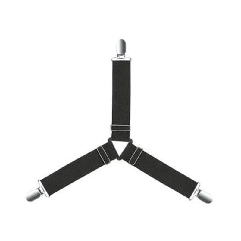 1-4Pcs Bed Sheet Elastic Grippers Belt Fastener Bed Sheet Clips Mattress Cover Blankets Holder Home Textiles Home Living Gadgets