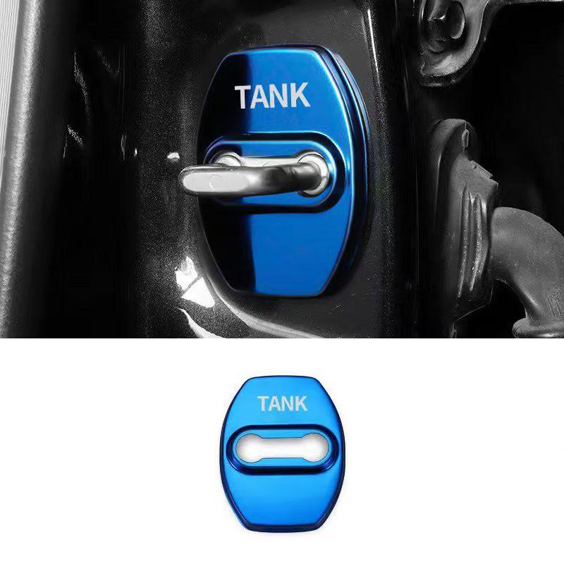 Stainless Steel Car Door Lock Protection & Decoration for Models 300, 400, 500, 700