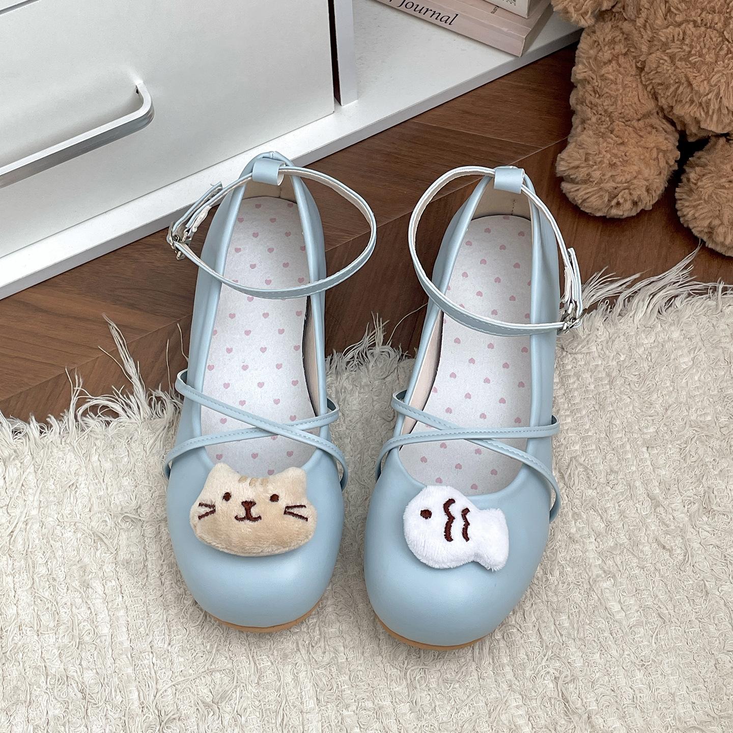 

Queen Fan retro French thick heel light mouth single shoes women s 2025 new autumn skirt versatile Mary Jane shoes 40 синий