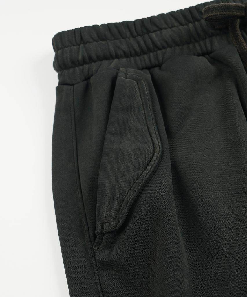 FRIZMWORKS Soft Two Tuck Sweat Pants _ Vintage Charcoal