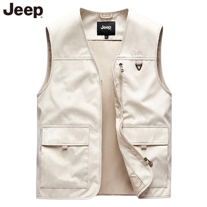 JEEP Men's Outdoor Casual Utility Vest
