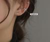 Ear bone clips, ear clips without ear piercings, retro Hong Kong flavor, earbone rings, earrings, high-end earrings, retro trendy personality and