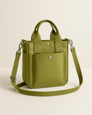 Multi-pocket 3D Canvas Shoulder Tote Bag, Canvas Handbag,Shoulder Bag,Crossbody Bag,Fashion Tote Bag, Eco Bag,Messenger Bag