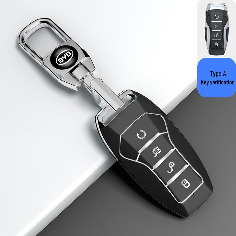 Compatible Key Cover for BYD Han EV, Tang DM/MAX, Song Pro, Qin PLUS, Yuan Models - Women’s Shell Buckle Bag