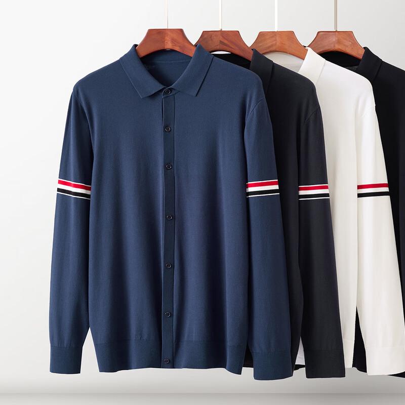 

Мужской деловой повседневный легкий вязаный кардиган 2XL