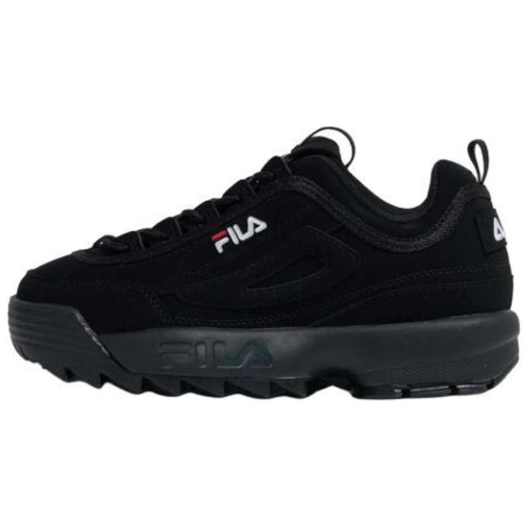 FILA Disruptor 2 1998 Versatile Comfortable Durable Low-Top Running Shoes Unisex sneaker Black 1FM02739H001