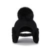 ANEW GOLF Women Line Knit Ballcap_Bk