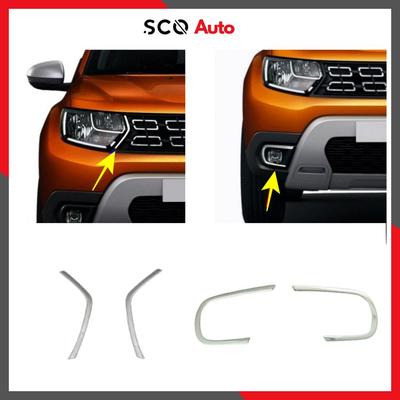 Chrome Frame Set for Dacia Duster for Renault Duster 2018-2019-2020-2021-2022-2023