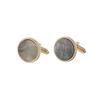 Shell Men Cufflinks Gradient Color Geometric Cufflinks French Shirt Cufflinks  Men Accessories