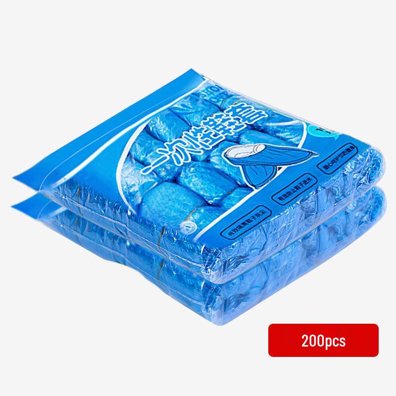 Одноразовые пластиковые чехлы для обуви