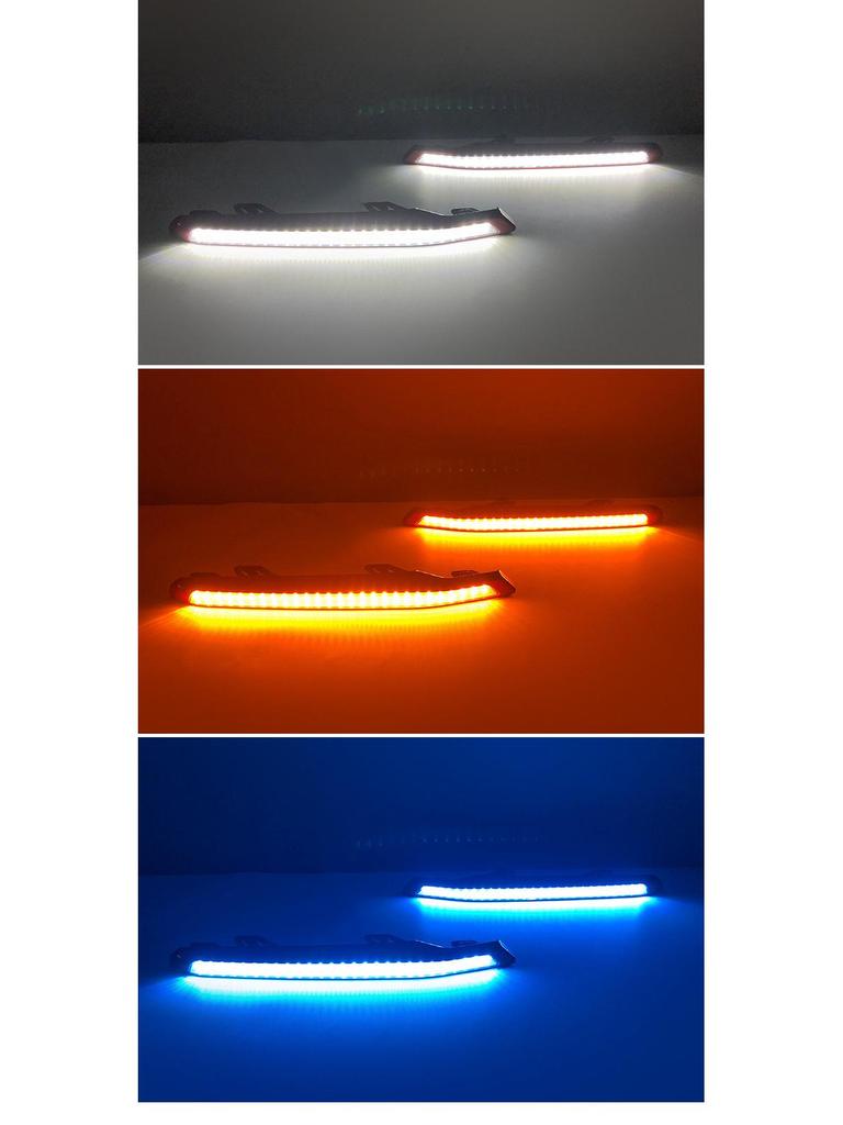 Compatible Daytime Running Lights for 2018-2022 Chevrolet Cruze and Monza.