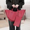 Luxury Brand Handbag Tote Bag for Women PU Leather Shoulder Bag Purse Design Large Capacity Totes Top Handle Hobo Shopper Bag