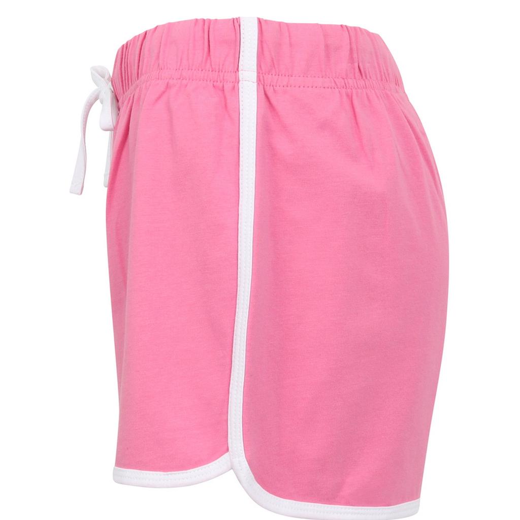 Skinni Fit Womens/Ladies Retro Shorts