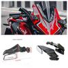 For Honda CBR500R CBR400R CBR 650R CBR650R CBR1000RR Motorcycle Side Mirrors Winglets Wind Wing Adjustable Rotating Rearview