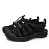 New Summer Men Genuine Leather Sandals Classic Casual Shoes Men Outdoor Beach Sandals Roman Summer Men's Water Shoes Size 35-46
