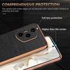 AZNS For Honor 300 Pro Case Electroplating Crocodile Texture PU+TPU Phone Cover