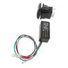DC12 24V Turn Signal Rocker Switch with Flasher Green LED for ATV UTV RV Vehicle Off Road Pickup Tractor Boat Motorcycle