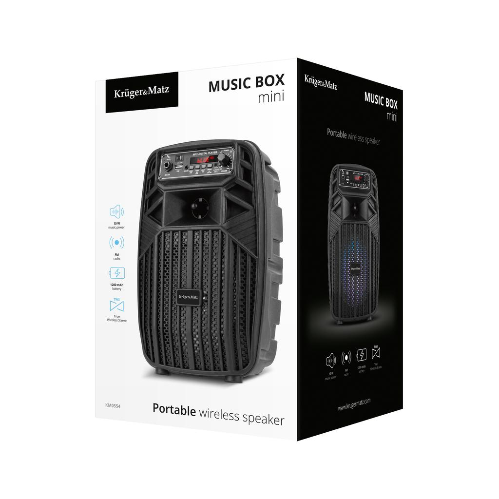 Kruger&Matz Music Box Mini Bluetooth Speaker