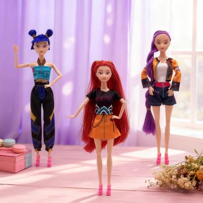 1/3ks 11-palcová Kpop Hunter Girl bábika inšpirovaná animovaným filmom pohyblivé kĺby dievča akčná figúrka zberateľská hračka dekorácia ozdoba darček pre fanúšikov