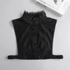 Girls Bowknots Lapel Shirt Detachable Collar Autumn Sweater Blouse Women Fake Collar Girls Removable Shirt Neck False Collar