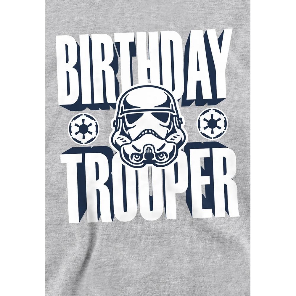 Disney Star Wars Childrens/Kids Trooper Heather Birthday Hoodie