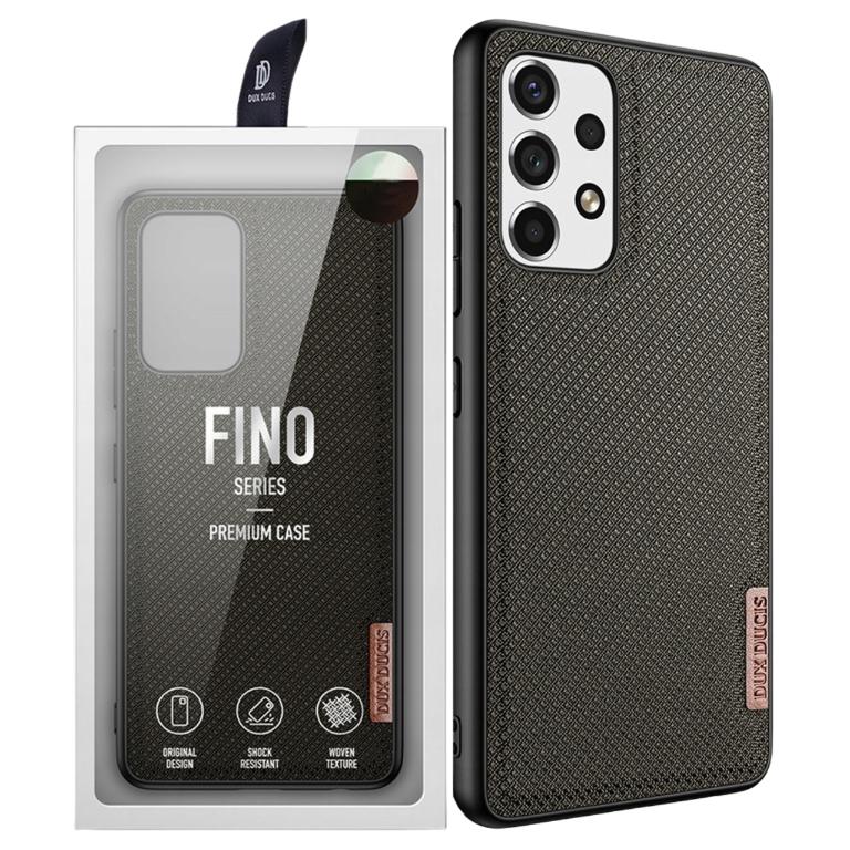 Dux Ducis Fino Case Cover Covered with Nylon Material Samsung Galaxy A73 Green