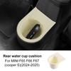 For MINI Cooper S F65 F66 F67 2024 2025 Car Rear Water Cup Holder Central Control Drinks Holder Silicone Storage Accessories