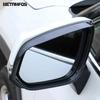 Rearview Side View Mirror Visor Sun Shade Rain Guard Shield For Toyota Rav4 Rav 4 -2024 2025 Carbon Fiber Car Accessories