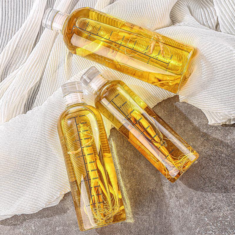 High Borosilicate Graduated Glass Bottle