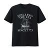 Spilling The Tea Since 1773 T Shirt Funny  Vintage Washed Fashion Breathable Designer Clothes Casual Stylish Stretched