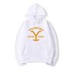 Tv Show Yellowstone Hoodie Unisex Yellowstone Dutton Ranch Pullover Rip Wheeler Hooded Sweatshirt Unisex Dutton Family Hoodies