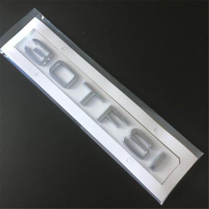 3D Quality Q7 ABS Chrome Lettering Car Styling Rear Emblem