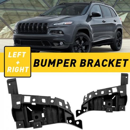 For Jeep Cherokee Sedan Front Bumper Bracket Retainer 2X 68210065AD Support